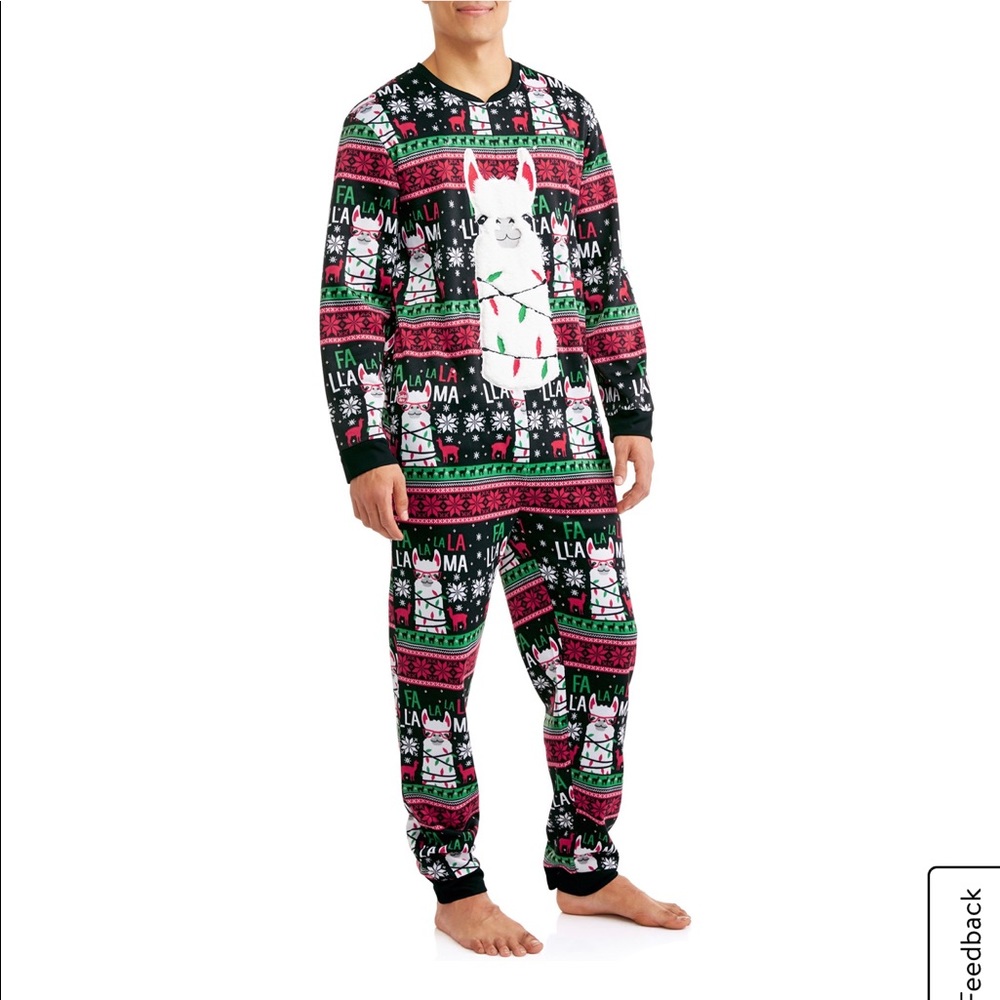 Light up llama onesie